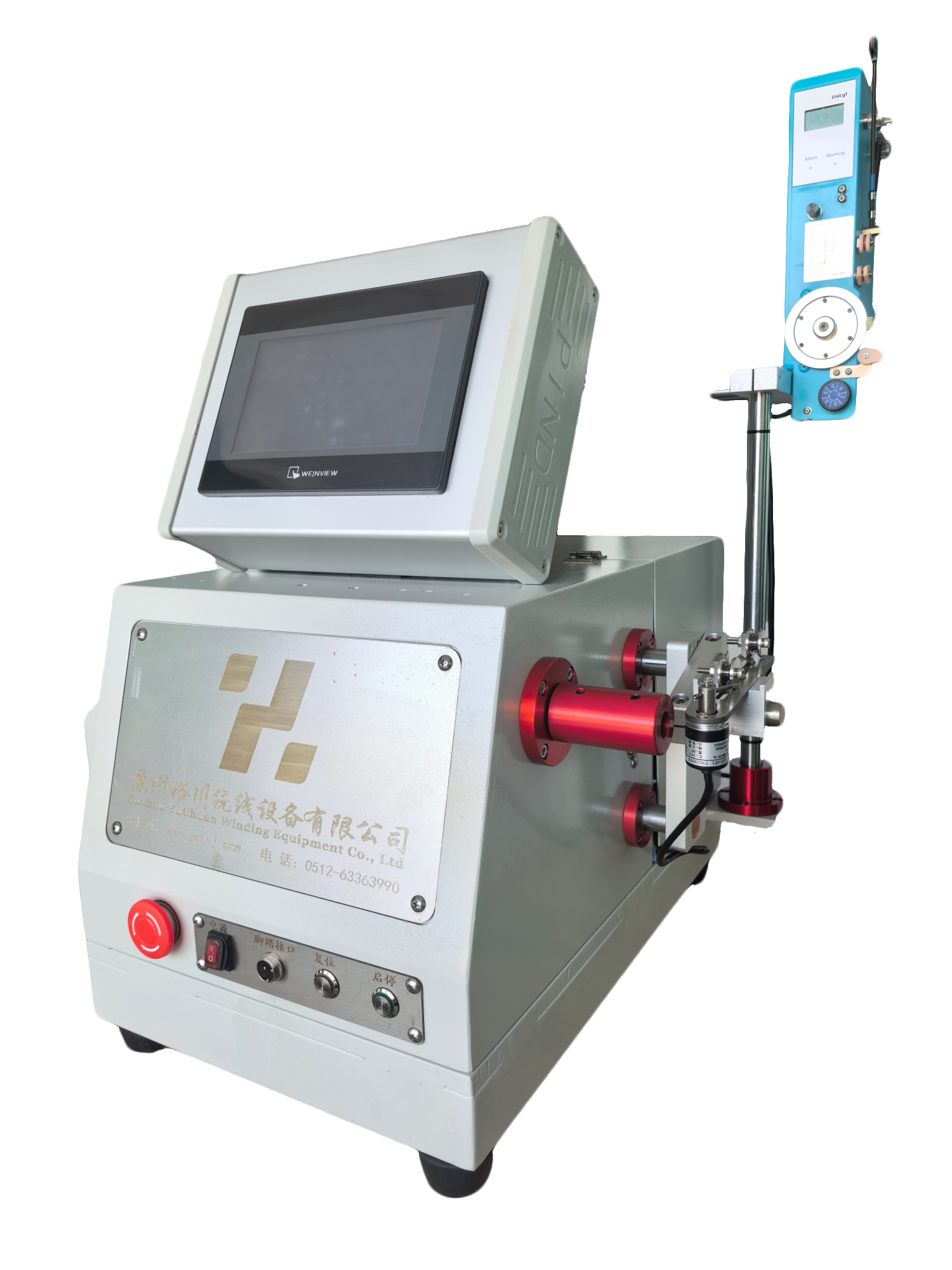 小型精密纠偏绕线机